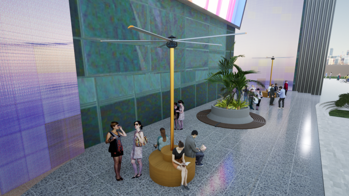 Quạt HVLS EMAXX DC4Home