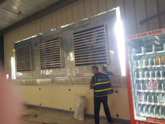 Quạt Cooling panel nhà xưởng