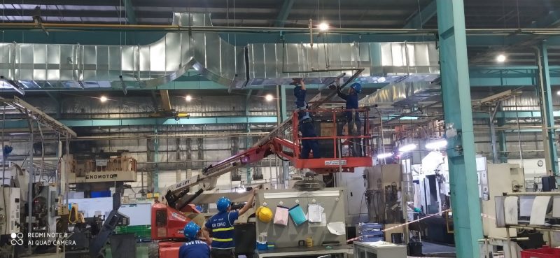 Giải pháp làm mát nhà máy thông minh DAIWA PLASTIC