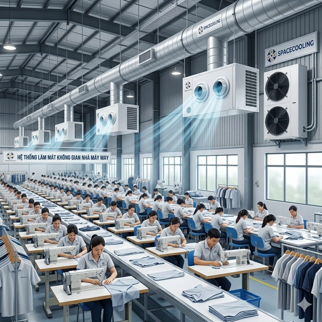 Điều Hòa Công Nghiệp Nhà Xưởng